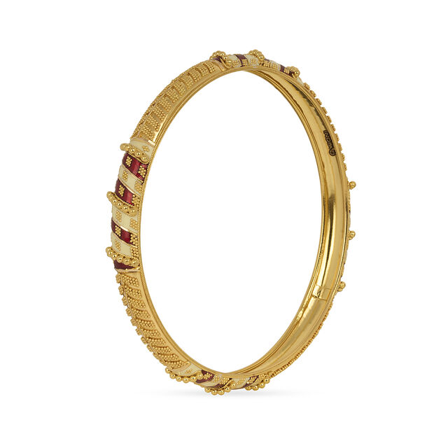 Tanishq 22KT Gold Bangle for Women 3