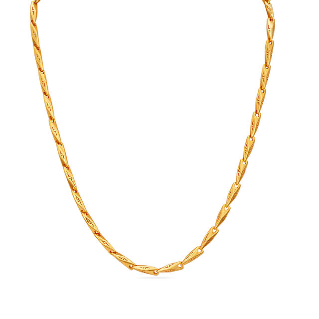 Tanishq 22KT Gold Chain for Men