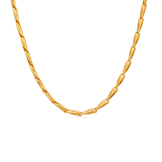 Tanishq 22KT Gold Chain for Men