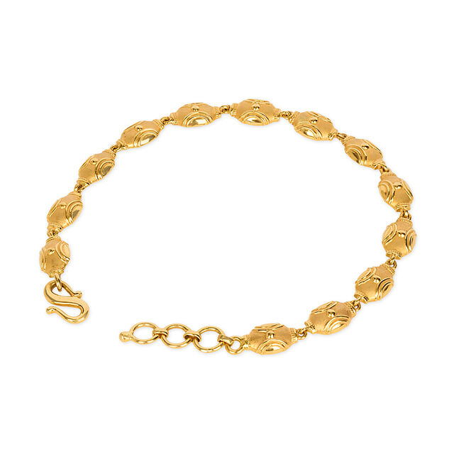 Tanishq 22KT Gold Bracelet for Women 2