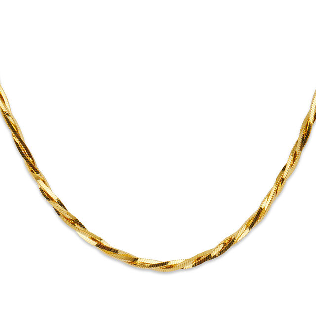 Tanishq 22 Karat Gold Chain 3