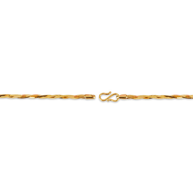 Tanishq 22 Karat Gold Chain 4