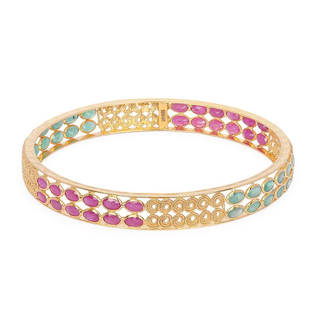 Tanishq 22KT Gold Bangle for Women 
