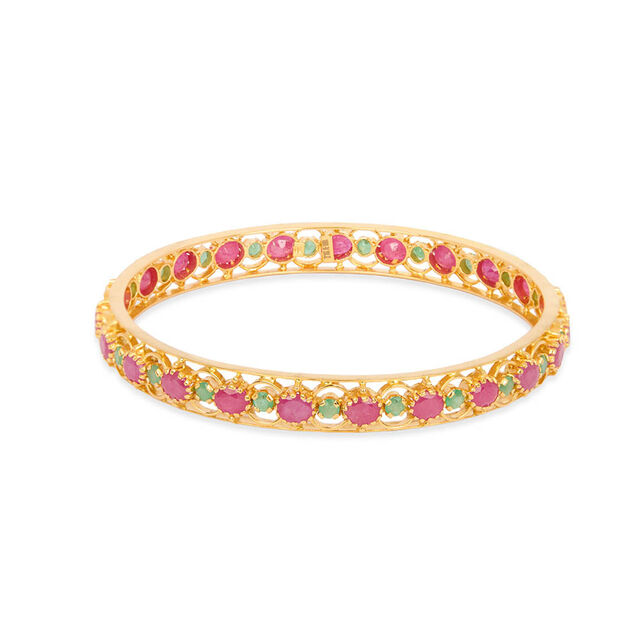 Tanishq 22KT Gold Bangle for Women 