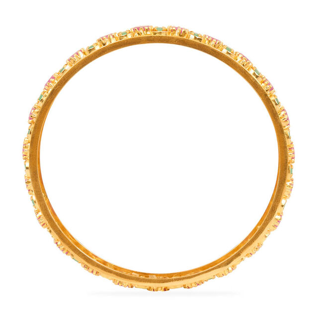 Tanishq 22KT Gold Bangle for Women 4