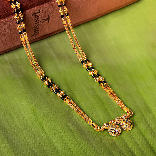 Tanishq Mangalsutra Pendant Mangalsutra Under 10000 Gold Tanishq
