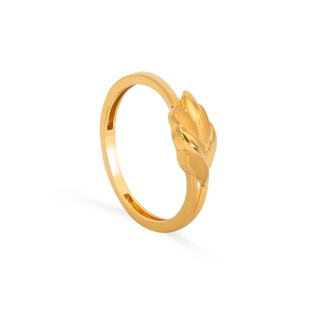 Tanishq 22KT  Gold Finger Ring  for Women 2