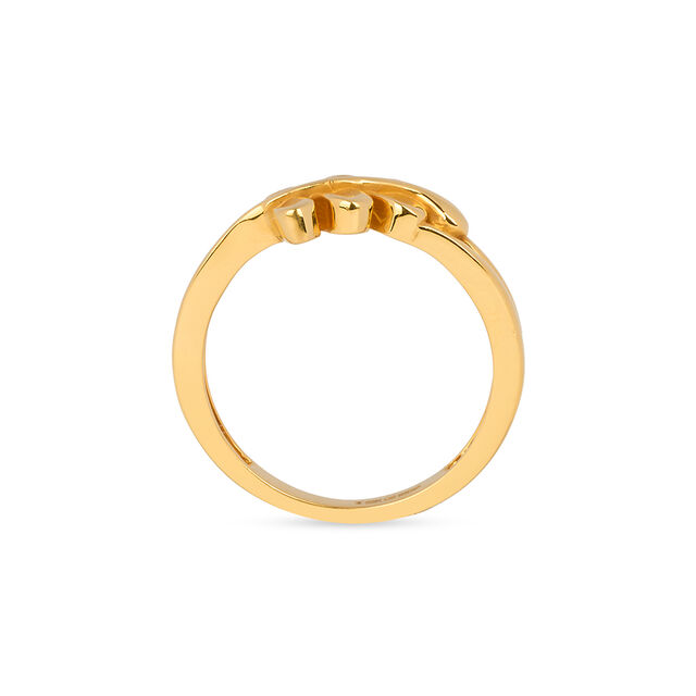 Tanishq 22KT Gold Finger Ring for Women 3