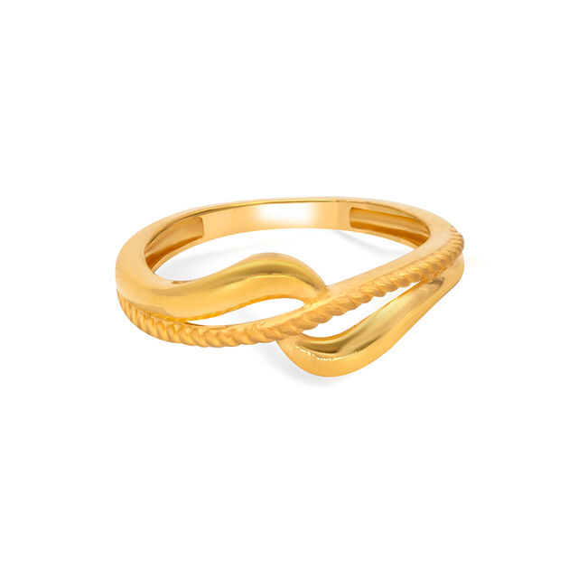 Tanishq 22KT  Gold Finger Ring  for Women