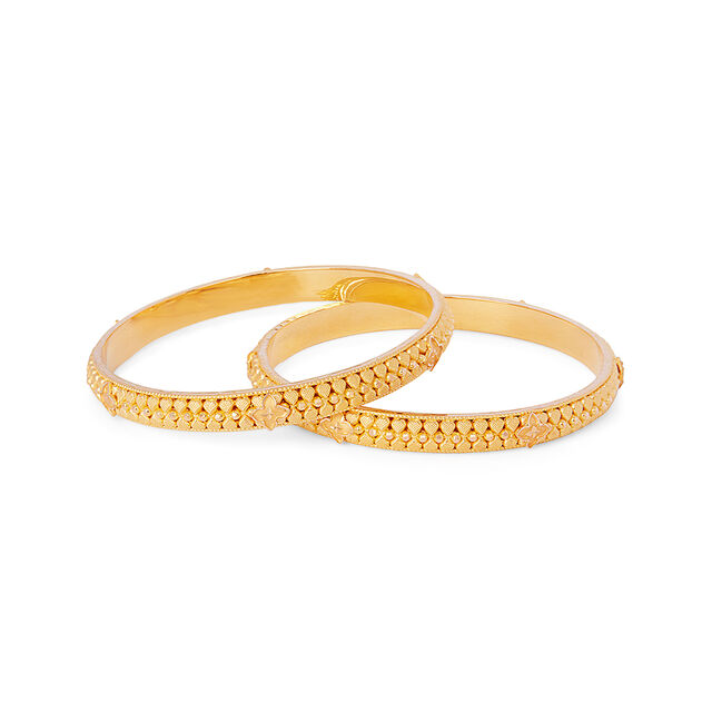 Tanishq 22KT Gold Bangle for Women 2