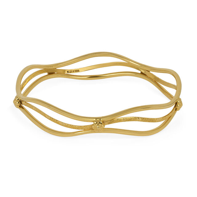 Tanishq 22KT Gold Bangle for Women