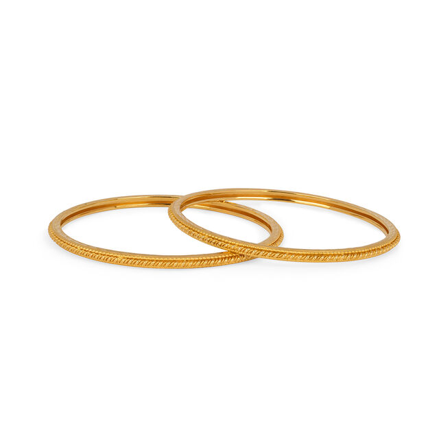 Tanishq 22KT Gold Bangle for Women 2