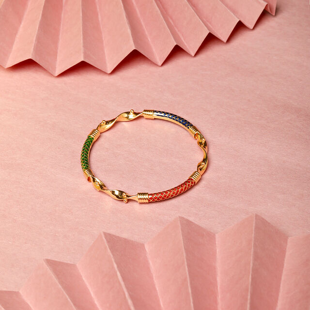 Tanishq 22 KT Gold Bangle for Women 