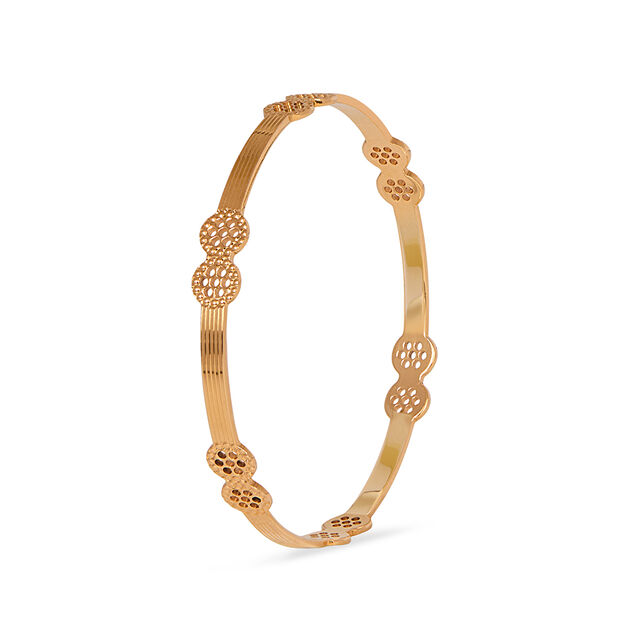Tanishq 22KT  Gold Bangle  for Women 3