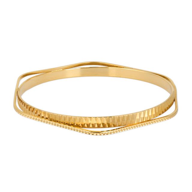 Tanishq 22KT Gold Bangle for Women 