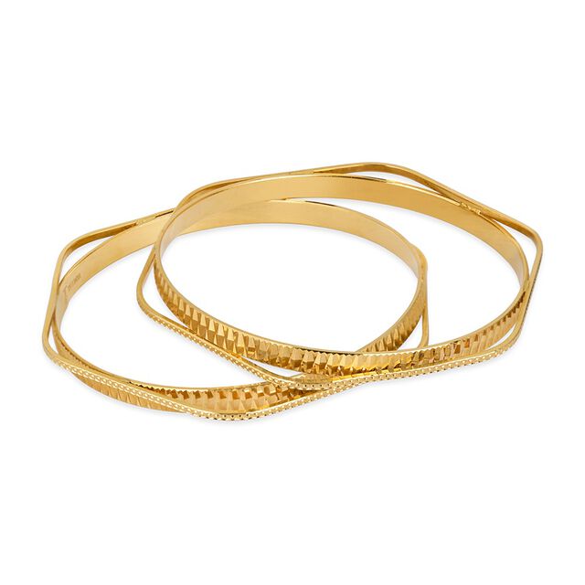 Tanishq 22KT Gold Bangle for Women 4