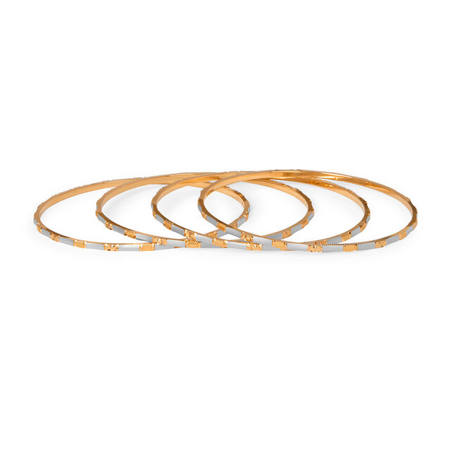 Tanishq 22KT  Gold Bangle  for Women 2