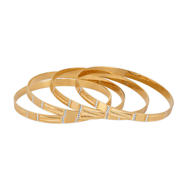 Tanishq 22KT Gold Bangle for Women 4