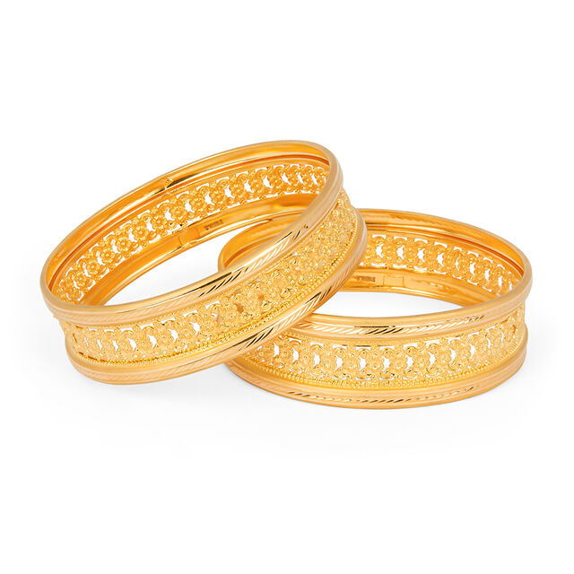 Tanishq 22KT Gold Bangle for Women 2