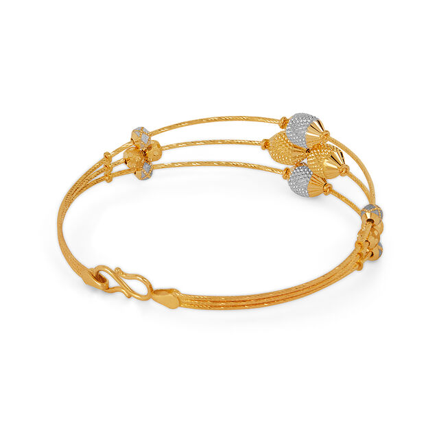 Tanishq 22KT Gold Bangle for Women 2