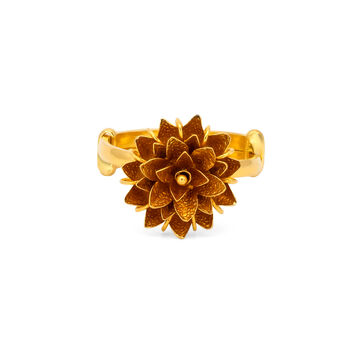 Tanishq 22 KT Gold Finger Ring for Women