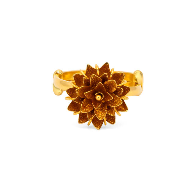 Tanishq 22 KT Gold Finger Ring for Women