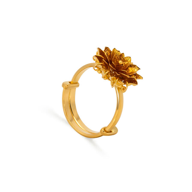 Tanishq 22 KT Gold Finger Ring for Women