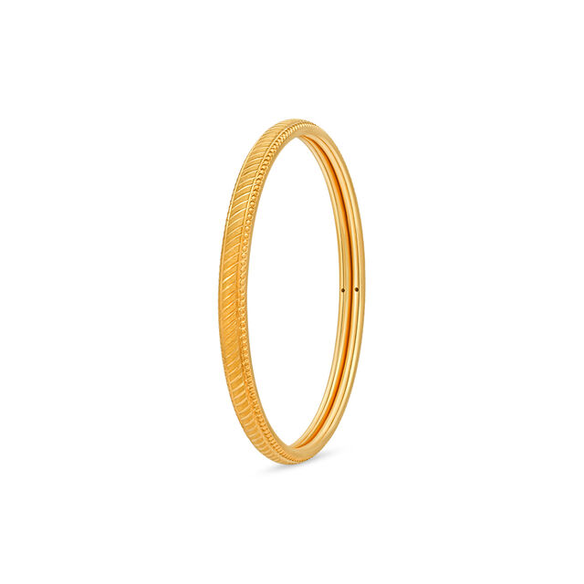 Tanishq 22 KT Gold Bangle for Women 