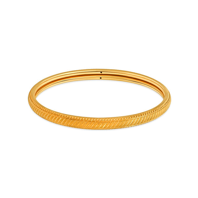 Tanishq 22 KT Gold Bangle for Women 3