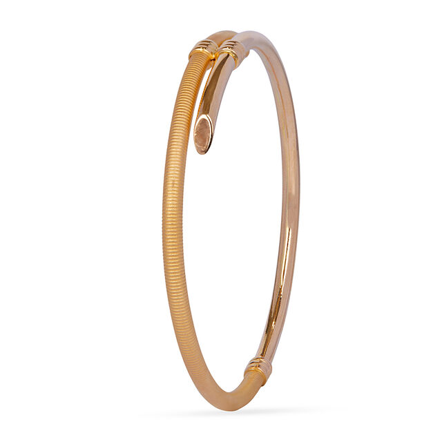 Tanishq 22KT  Gold Bangle  for Women 3