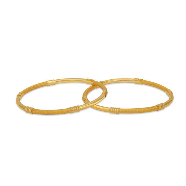 Tanishq 22KT Gold Bangle for Women 