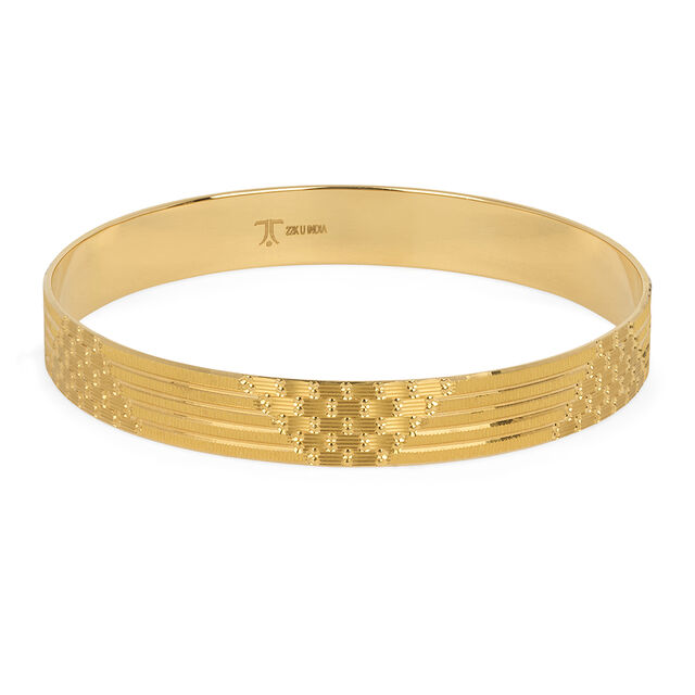 Tanishq 22KT Gold Bangle for Women 