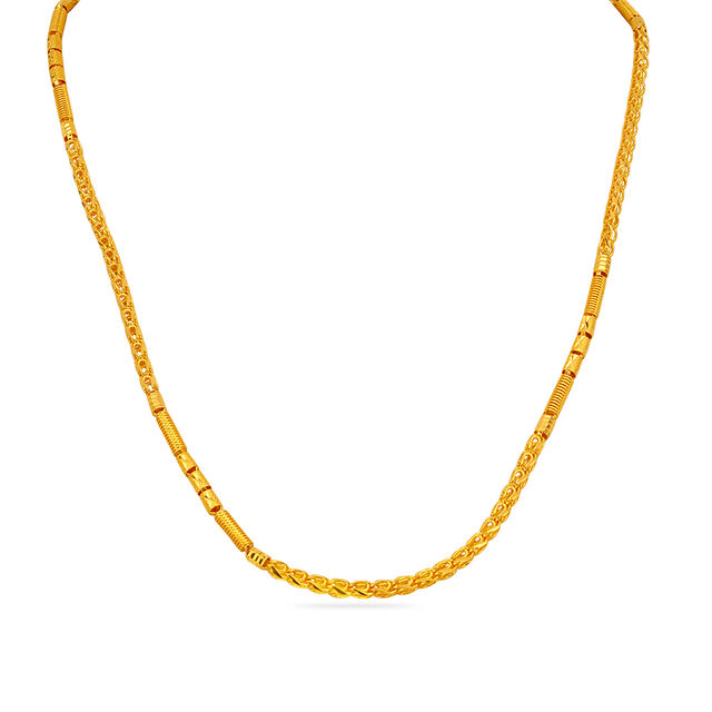 Tanishq 22KT  Gold Chain  for Women