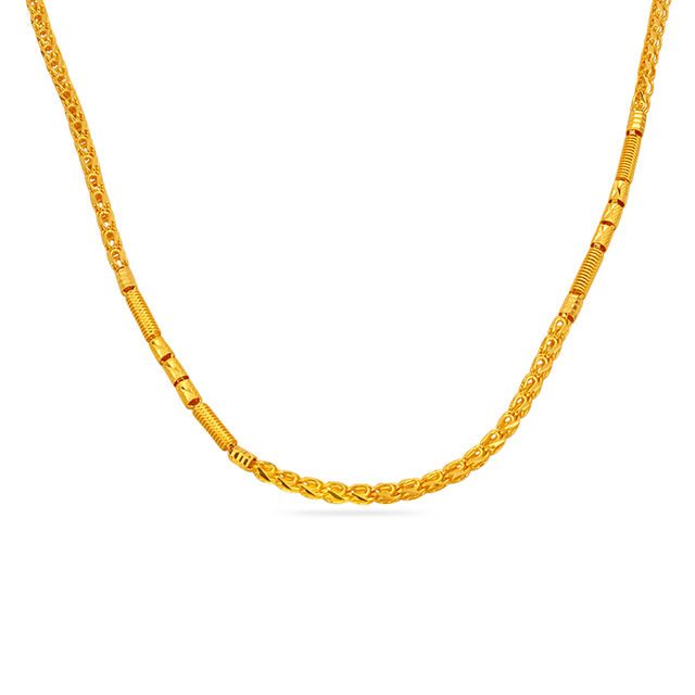 Tanishq 22KT  Gold Chain  for Women