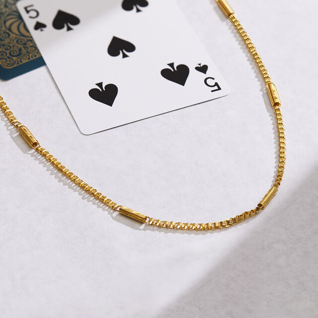 Tanishq 22KT Gold Chain for Women 