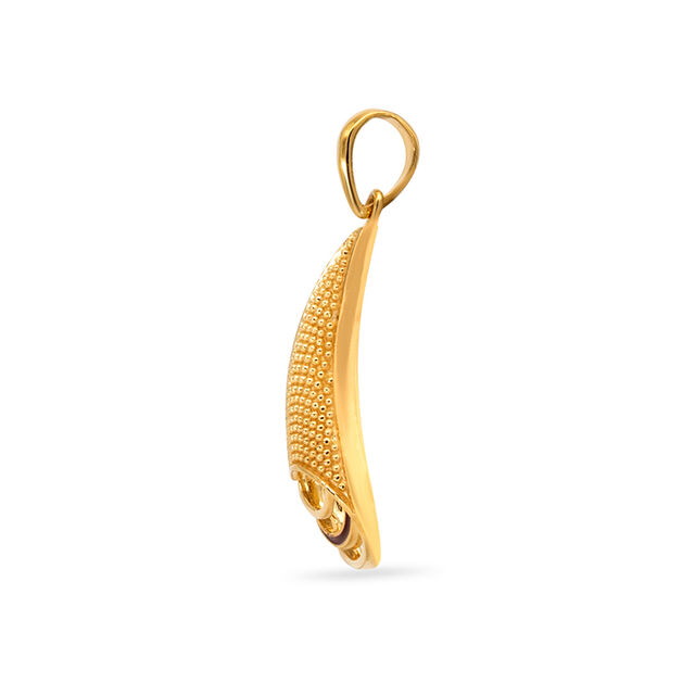 Tanishq 22KT Gold Pendant for Women 2