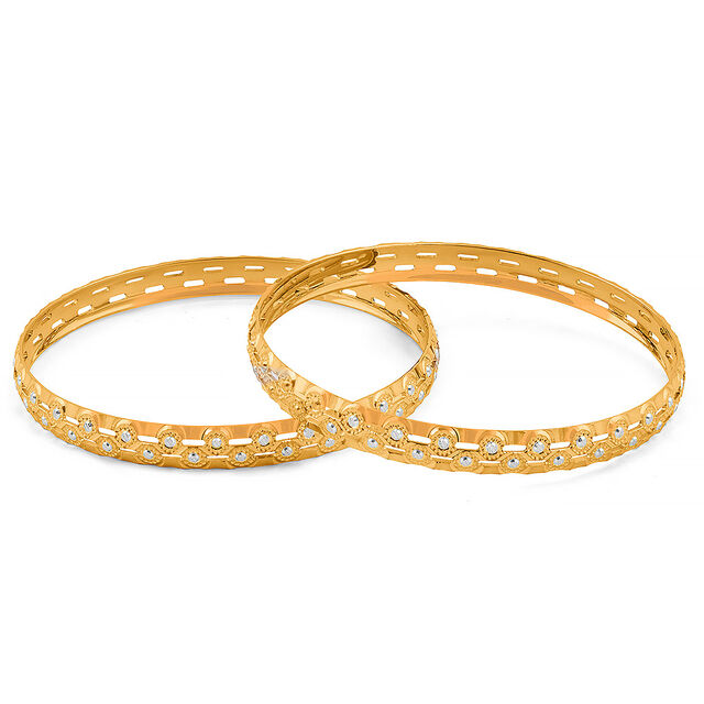 Tanishq 22KT  Gold Bangle  for Women