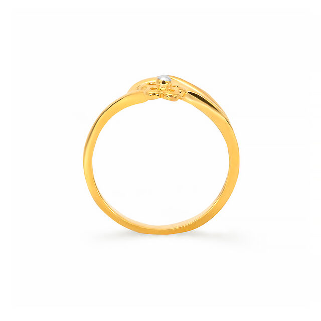 Tanishq 22KT Gold Finger Ring for Women