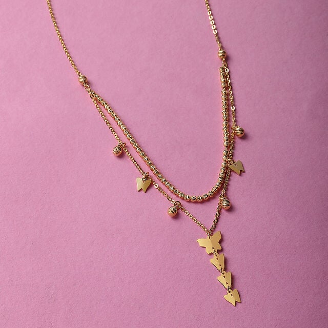 Tanishq 22 KT Gold Necklace for Women 