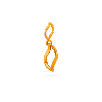 Artistic Leaf Pendant