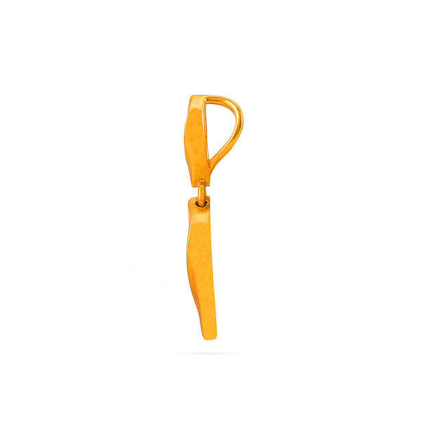 Artistic Leaf Pendant 2