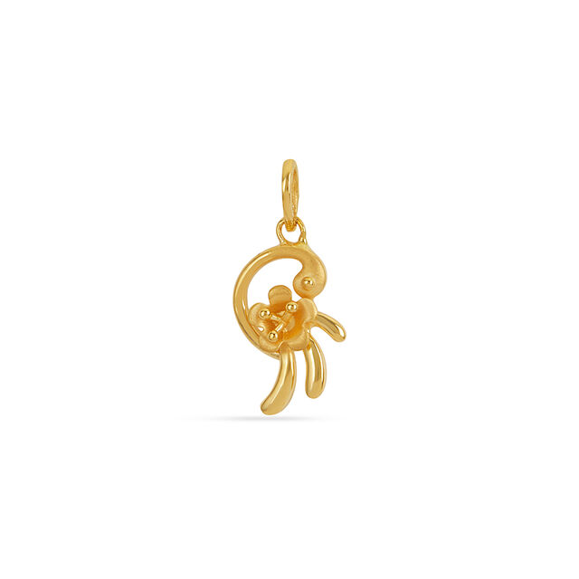 Tanishq 22 KT Gold Pendant for Women 
