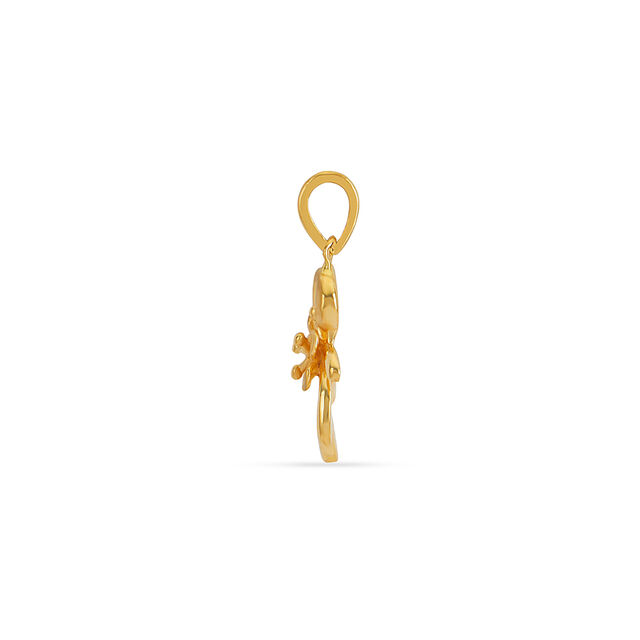 Tanishq 22 KT Gold Pendant for Women 2