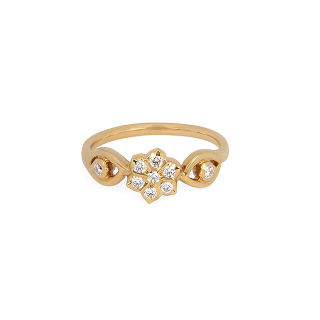 Tanishq 22KT Diamond Finger Ring for Women 