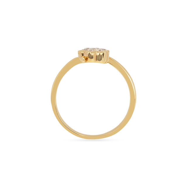 Tanishq 22KT Diamond Finger Ring for Women 5