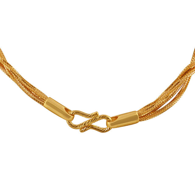 Tanishq 22 KT Gold Chain for Women