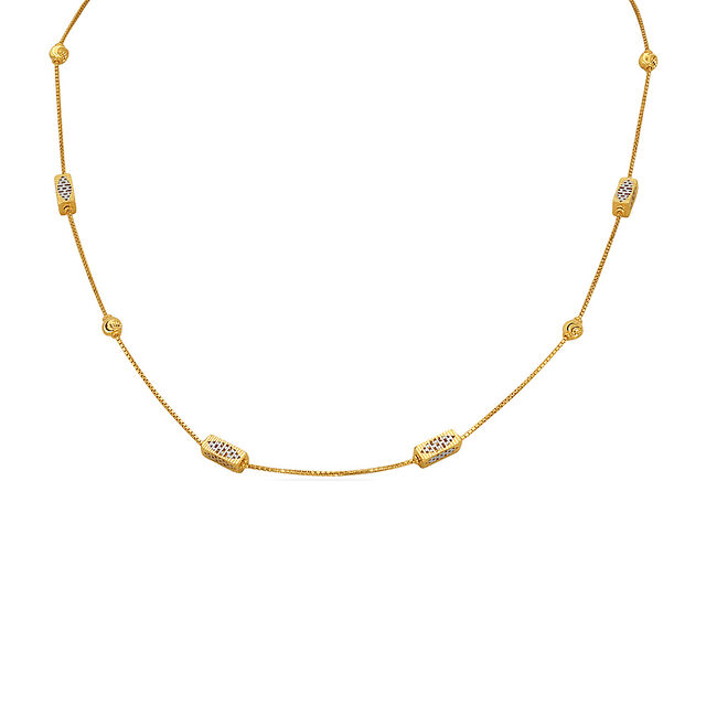 Tanishq 22KT  Gold Chain  for Women