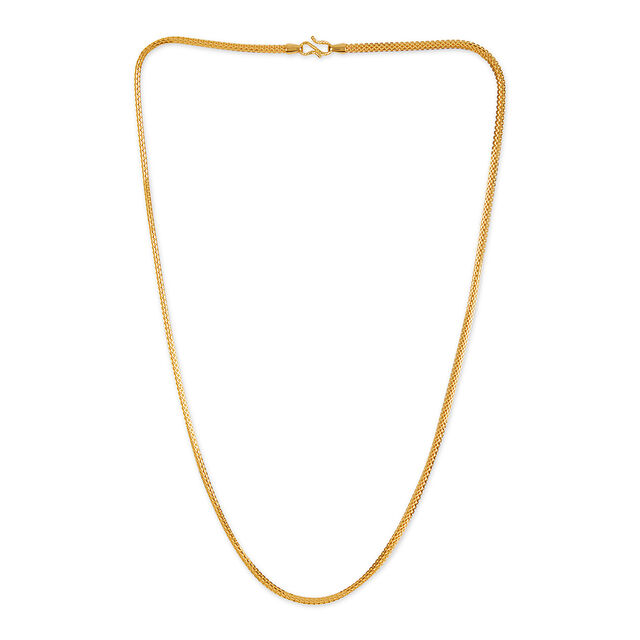Tanishq 22KT Gold Chain for Women 