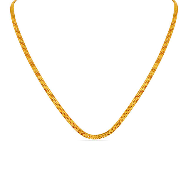 Tanishq 22KT Gold Chain for Women
