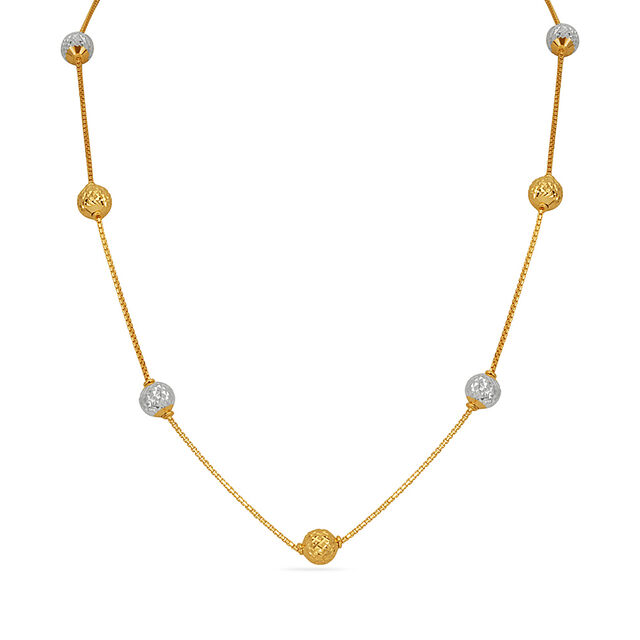 Tanishq 22 KT Gold Chain for Women